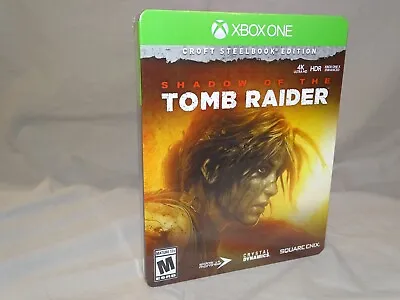 **NEW** Shadow Of The Tomb Raider - Croft Steelbook Edition (XBOX ONE) • $24.99