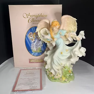 1999 Seraphim Classic Angel Jacquelyn Happiness Abounds Roman 12 Inch Box & COA • $134.99