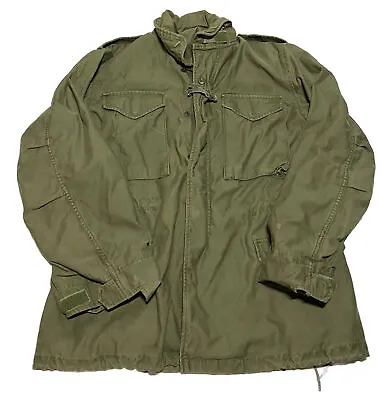 Vintage M-65 Field Jacket Size S/M Vietnam Military OG-107 W7 • $65