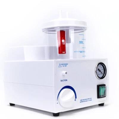 $128.25 • Buy Vacuum Phlegm Quiet Suction Unit Portable Medical Emergency Aspirator Machine