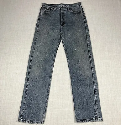 Vintage Levi’s 505 - 4865 Jeans USA Made Acid Washed Red Tab Mens 30x32 • $29