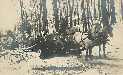 Postcard RPPC Michigan Walkerville Logging Lumber Sawmill C-1910 23-1849 • $44.99