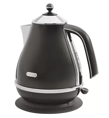 Delonghi Icona Classic Kettle 1.7L KBO2001BK Black Brand New • $118