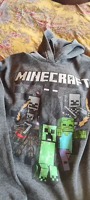 Minecraft Sweatshirt Hoodie - Boys Large • $10.99