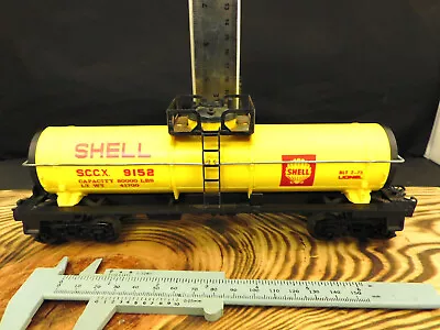 O Scale Trains Lionel Shell Tank Car 9152 Rolling Stock No Box • $21.25