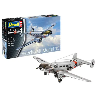 Revell 1/48 Beechcraft Model 18 03811 • $99.99