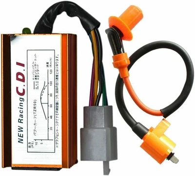 $17.48 • Buy 5 Pin High Performance Racing CDI Box And Ignition Coil 110-125cc ATV Dirt Bike