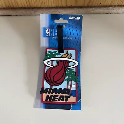 Miami Heat Luggage Bag Tag🔥  🔥Sport/Gym/Golf NBA🔥🔥🏀🏀🏀 • $11.95