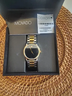 Men Movado Watch Gold Stainless Steel • $250