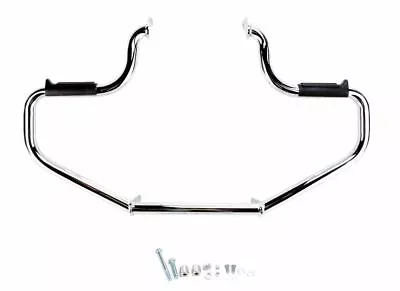 $319.95 • Buy Chrome Lindby Multibar Engine Guard Highway Bar Crash W/ Pegs Yamaha V-Star 1300