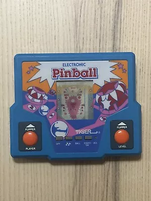 Vintage Tiger Electronics Pinball Handheld Video Game 1987 Tested Works • $20