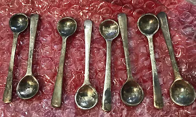 EPNS A1 Set Of 8 Vintage Sheffield England Sugar Spoons • $12