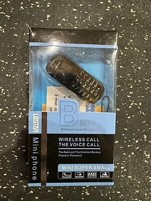 Smallest Mobile Phone L8Star BM70 Tiny Mini Mobile Black • $34.49
