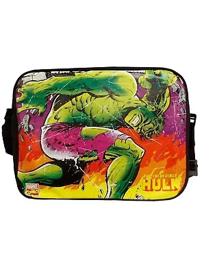 Incredible Hulk Messenger Shoulder Bag School Marvel Retro Brand New With Tag • $19.85