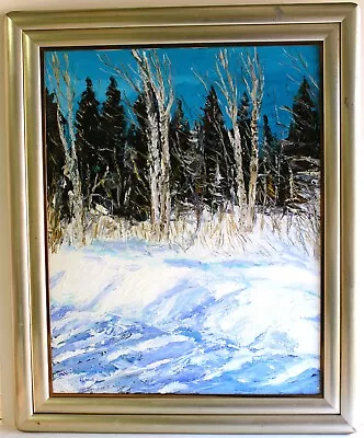 Nathan Letovsky 1925-2014 Vintage Oil Painting On Canvas Signed Canadian Master • $750