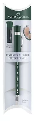 Faber-Castell Castell 9000 Perfect Pencil Set Of 12 Green • $26.37