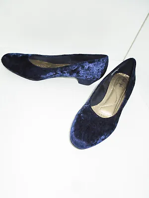 Soft Style A Hush Puppies Company Womens Angel II Pump Shoes Navy Blue 9.5 New • $25