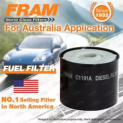 Fram Fuel Filter For Landrover 110 90 4CYL 5CYL 2.3 2.5 Turbo Diesel Ref R2132P • $20.95