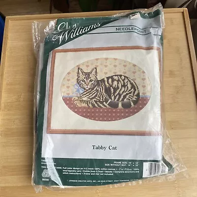 Elsa Williams Needlepoint Kit Tabby Cat 06300  • $15