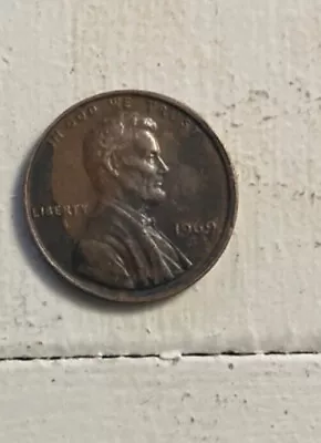 1969 S Lincoln Cent WDDO-002 Doubled Die Obverse Rare!!! • $25