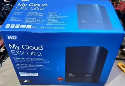 WD My Cloud EX2 Ultra 4tb • $299.99