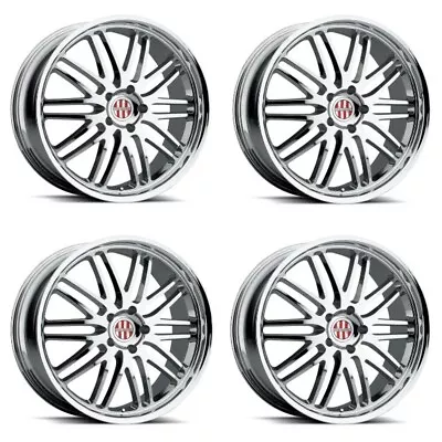 Set 4 Victor Equipment Lemans 20x11 5x130 Chrome Wheels 20  36mm Rims • $680