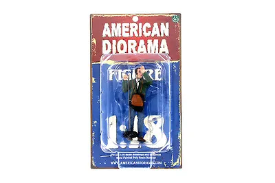 CAMERA CREW FIGURE III W BOOM AMERICAN DIORAMA 1:18 Scale MALE MAN 4  Figure • $8.99