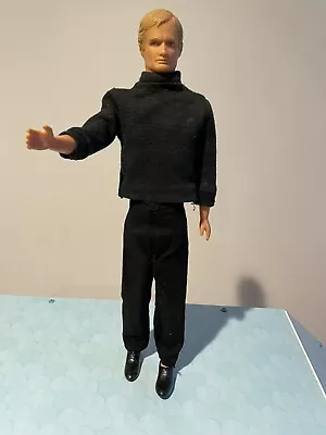 1965 Illya Kuryakin Man From U.N.C.L.E. Gilbert Action Figure 12” Doll • $38