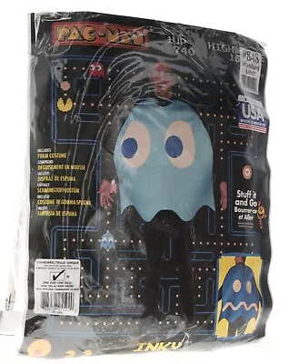 Rubies INKY From Pac-Man Costume 848 810366 Adult OSFA Bandai Namco • $55