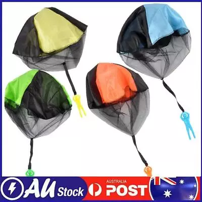 Hand Throwing Kids Mini Play Parachute Toy Man Model Outdoor Sports Toys • $8.89