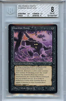 MTG Arabian Nights Guardian Beast BGS 8.0 NM-MT Magic Card WOTC 7697 • $1459.99