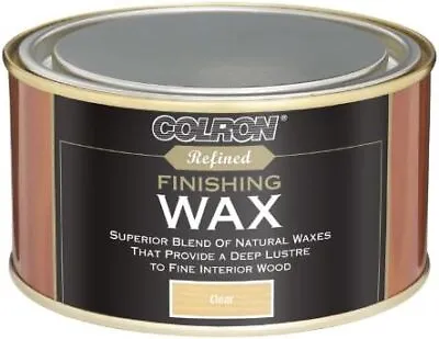 Ronseal CRFW325 325g Colron Refined Finishing Wax - Clear • £17.46