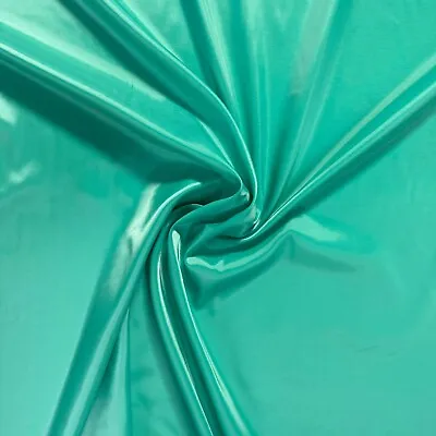 STRETCH Anti Static Dress Lining Light Jade Fabric 120cm Wide Sold Per Metre • £1.99