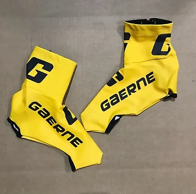 Gaerne Cycling Pro Shoe Covers - Yellow - Size Medium (up To Size 42) - NEW. • $39.99