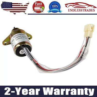 Fuel Stop Shut Off Control Solenoid Valve 1503ES-12S5SUC5S For Woodward Yanmar • $42.57