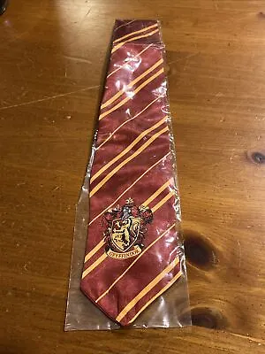 Harry Potter Gryffindor Polyester Red Striped Necktie Tie Halloween Costume NEW • $5.85