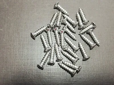 25pcs Ford #8 X 5/8  W/#6 Head Garnish Door Windshield Moulding Screws Stainless • $7.99