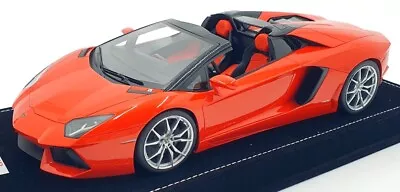 MR Models 1/18 Scale LAMBO010D - Lamborghini Aventador LP700-4 Roadster Orange • $602.99