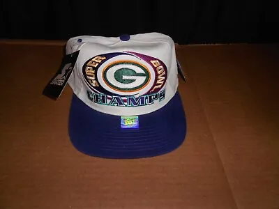 Vintage Starter Green Bay Packers Super Bowl Xxxi Champs Snapback Cap Hat -b26 • $20