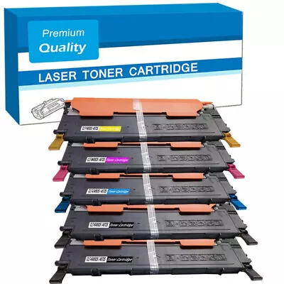 5 Toner Cartridge CLT-C4072S Fits For Samsung CLP-320 CLP-325W CLX-3185 CLX3185N • £46.99