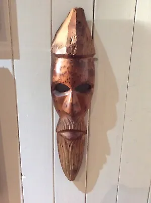 £23 • Buy Wood Spirit Pagan Greenman Carving Unusual One-off