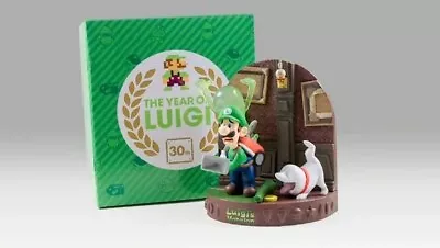 Year Of Luigi 30th Statue Club Nintendo Luigi's Mansion Figure 2013 • $210