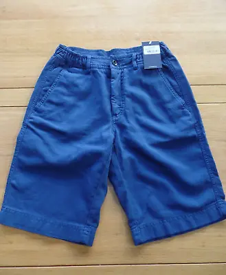 HACKETT Sanderson Tailored Piquet Shorts - Blue - Size W28 • £20