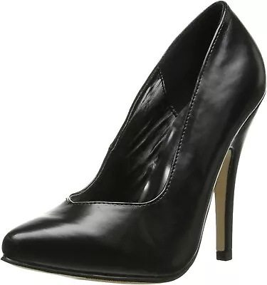 Ellie Shoes 8220 5  Heel Pumps Black PU Size 12 • $30