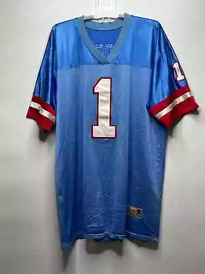 Vintage NY Sports Throwback Collection Warren Moon Houston Oilers Jersey 3XL • $39.99