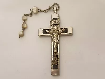 Antique Vintage Cross Crucifixes Pendant Skull Memento Mori Very Rare ! (No.tg14 • $26