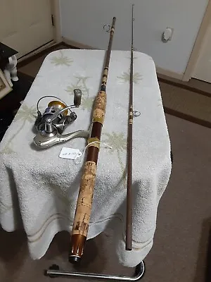 Spinning Fishing Rod True Temper 7'Médium And Reel Quantum Bill Dance • $40
