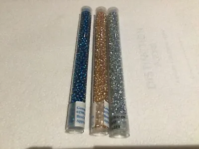 Miyuki Japanese Seed Beads Selection 30g Size 8/0 X 3 Tubes • £10.50