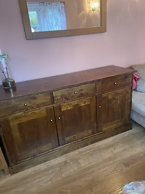 Laura Ashley Garrat Dark Chestnut 3 Door 3 Drawer Sideboard  • £475