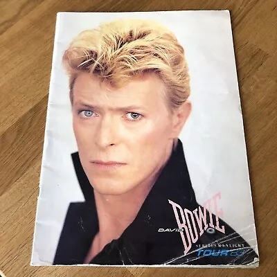 £9.99 • Buy David Bowie Serious Moonlight Tour '83 Official Program Book 1983 Merchandise